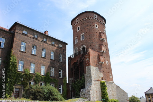 Krakow King's Palace Maiden's tower Poland 