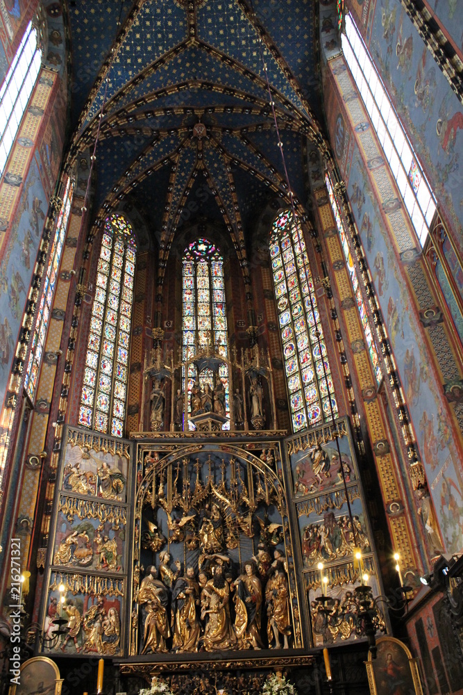 Krakow Marianske Cathedral Poland