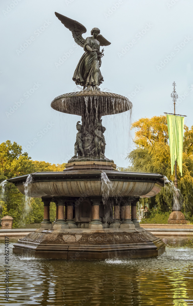 Bethesda Fountain, Central Park, New York