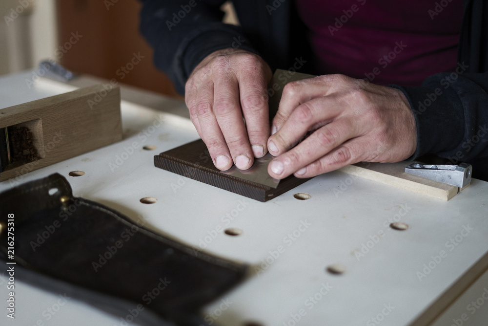Carpentry and Joinery tools on white table, woodworker creating furniture, working with metal Carpentry and Joinery tools on white table, woodworker creating furniture, working with metal