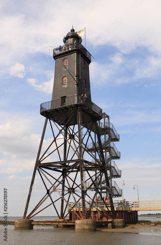 Leuchtturm Obereversand in Dorum-Neufeld