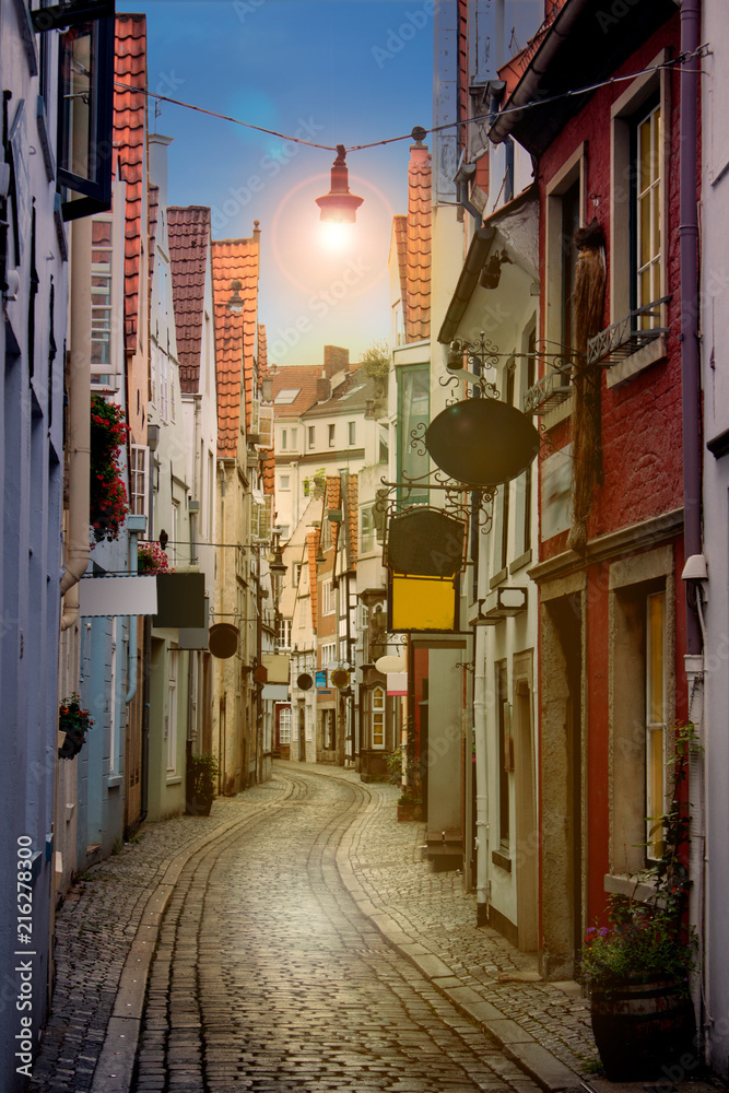 Fototapeta premium Bremen Schnoor