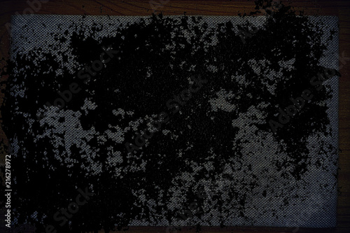 Grunge Linen fabric surface for mock-up or designer use, book cover sample, swatch.