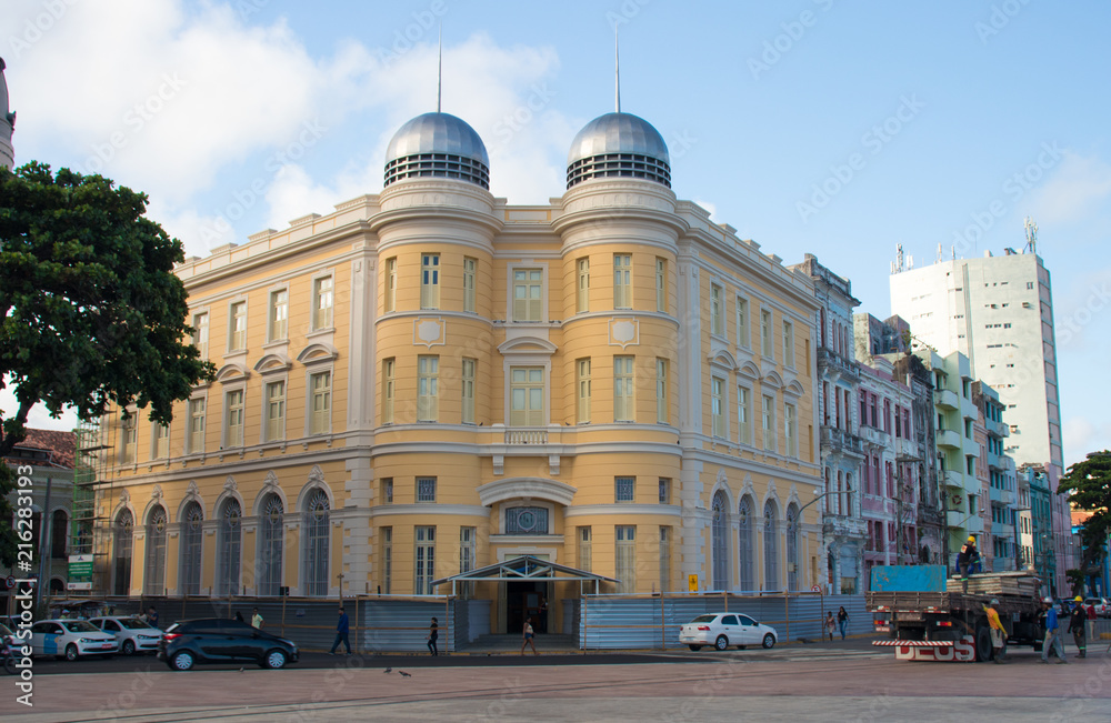 Naklejka premium Marco Zero, Recife Antigo, Pernambuco, Brazil