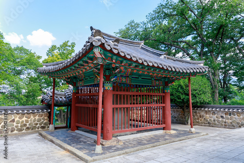 Chungnyeolsa shrine in Namhae County, South Gyeongsang Province