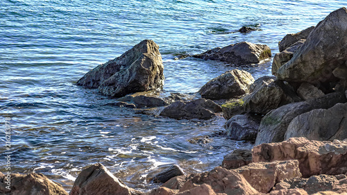 Rocks in the sea