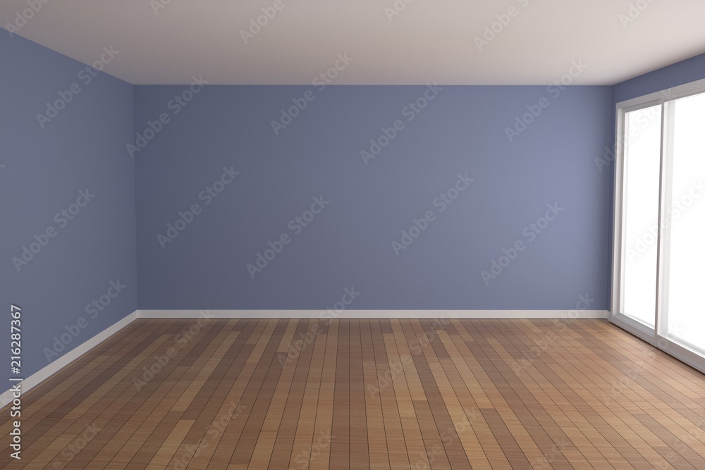 Empty room interior 3d rendering Empty room interior 3d rendering