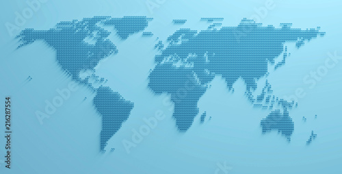 World Map 3D