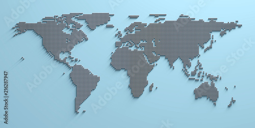 World Map 3D