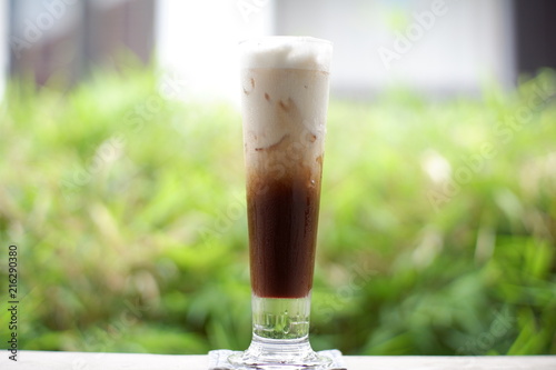 glass of  iced coffee © WS Studio 1985