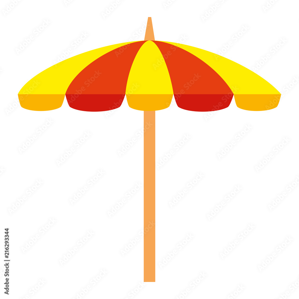 umbrella beach isolated icon vector illustration design umbrella beach isolated icon vector illustration design