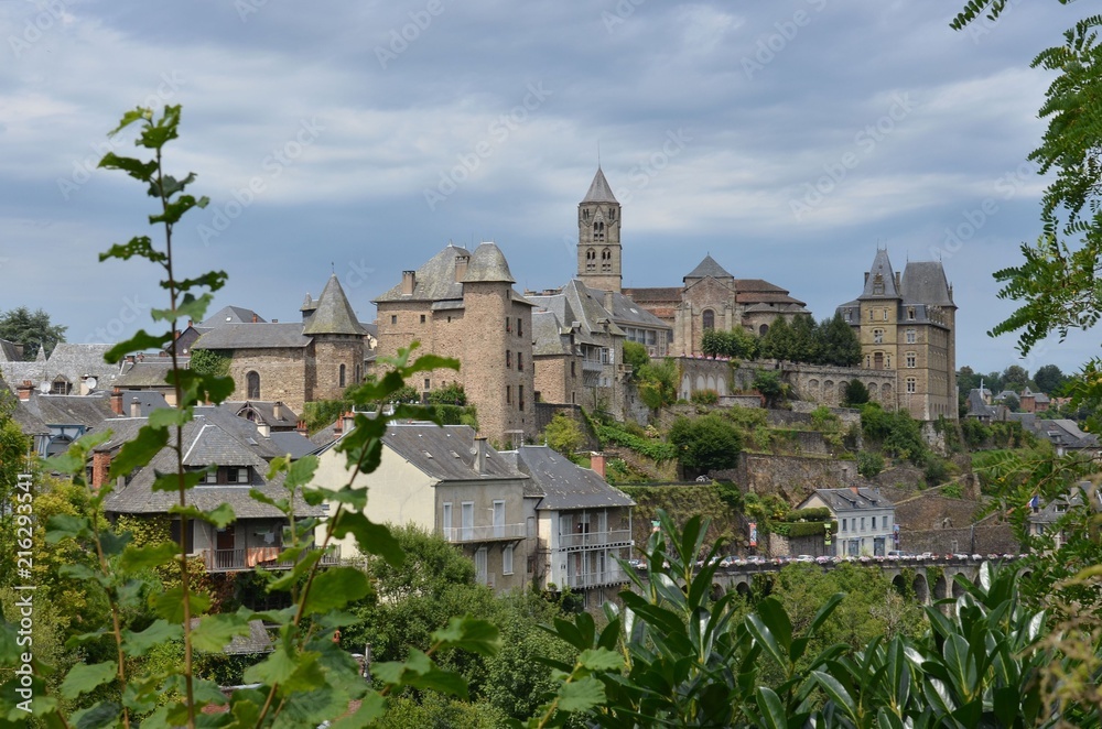 Uzerche, cité médiévale, Corrèze, France