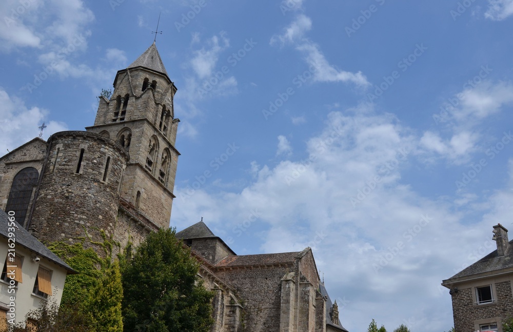 Abbatiale Saint-Pierre, Uzerche, Corrèze, France