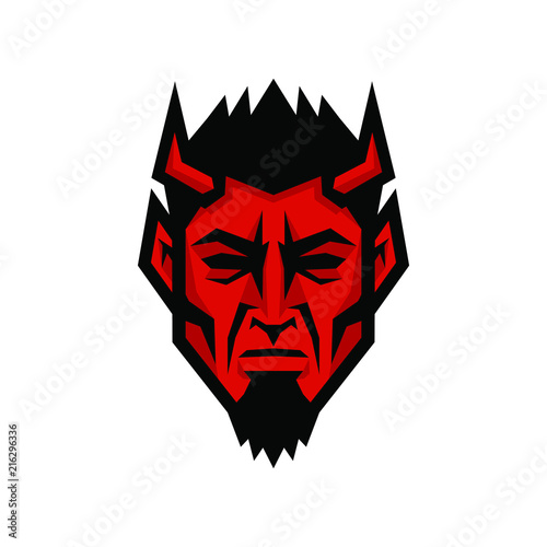 Leinwand Poster Devil head