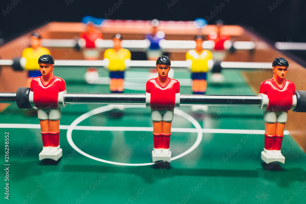 table football soccer game players (kicker) table football soccer game players (kicker)