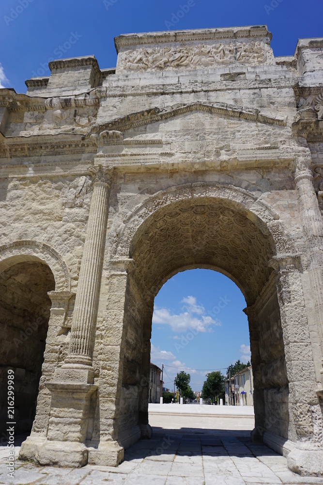 Arc de Triomphe, Orange, Provence - detail 3