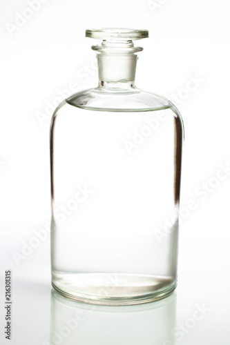 bottle of clean weter isolated