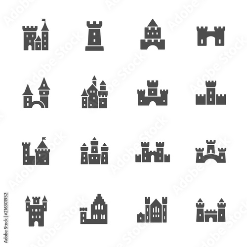 Castles icons