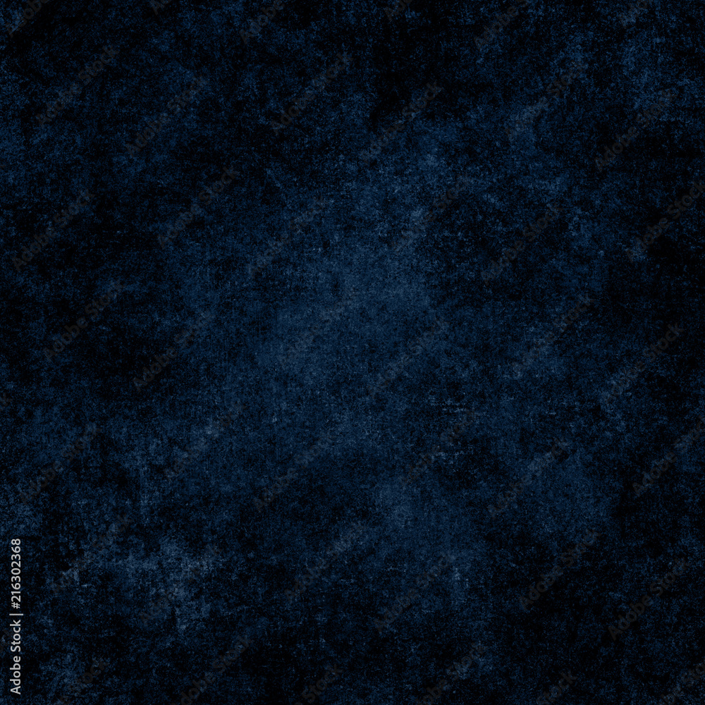 Blue designed grunge texture. Vintage background with space for text or image
