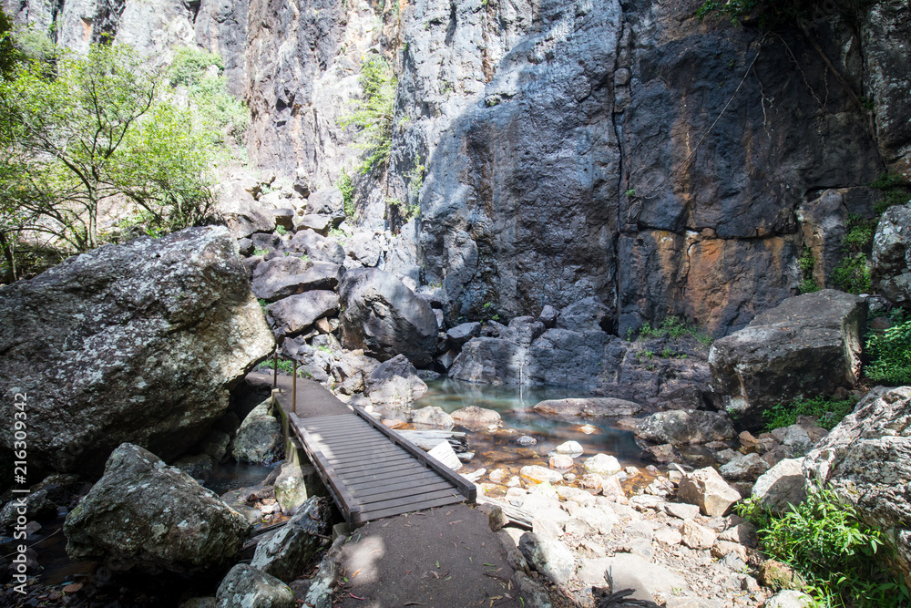 Obraz premium Purling Brook Falls