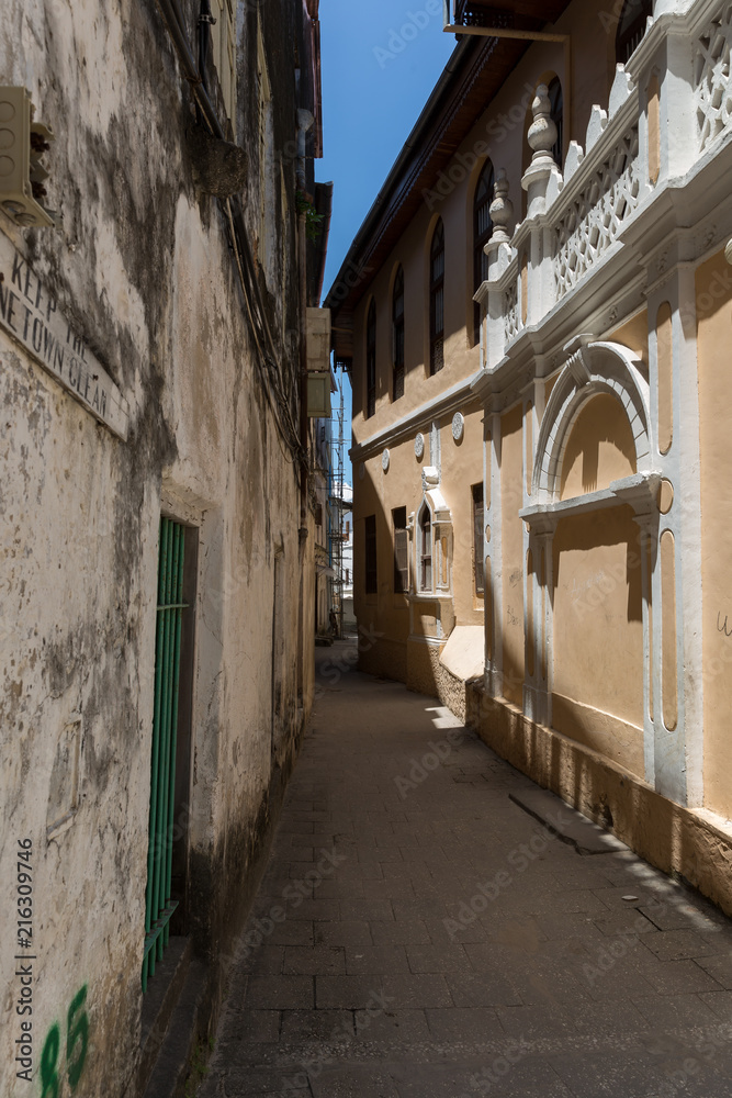 Straße in der Old Town - Sansibar