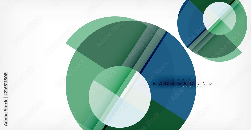 Vector circle abstract background Vector circle abstract background