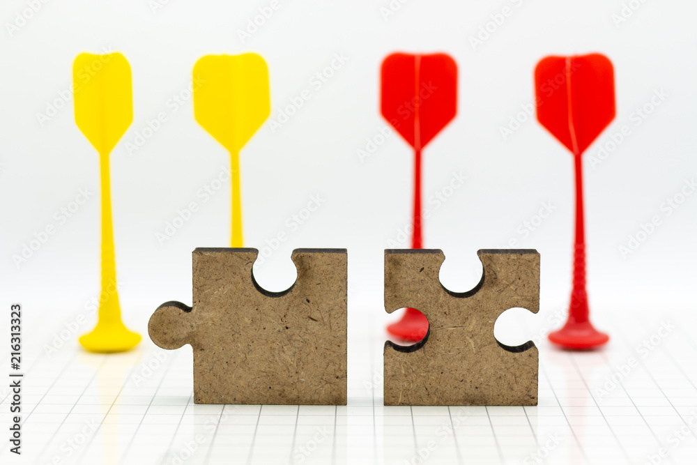 Jigsaw puzzle piece on the jigsaw board, image use for solving problems, background concept. Jigsaw puzzle piece on the jigsaw board, image use for solving problems, background concept.