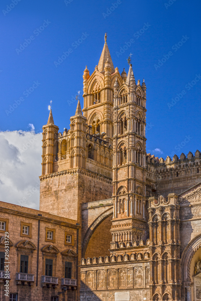 Palermo Cathedral church architecture, Italy