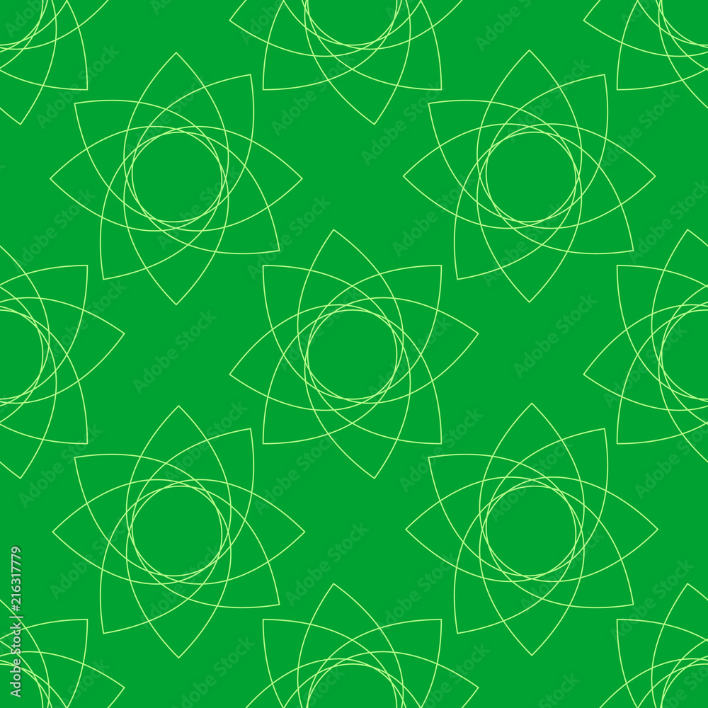 Abstract shapes and lines seamless pattern Abstract shapes and lines seamless pattern