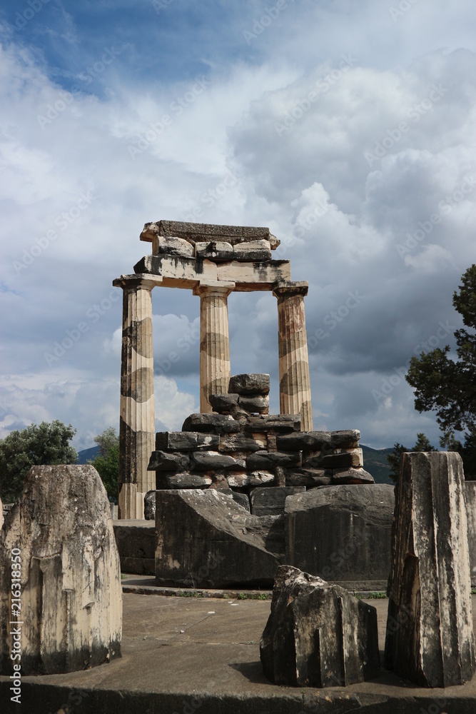 Athena Pronaia Temple, Delphi, Greece