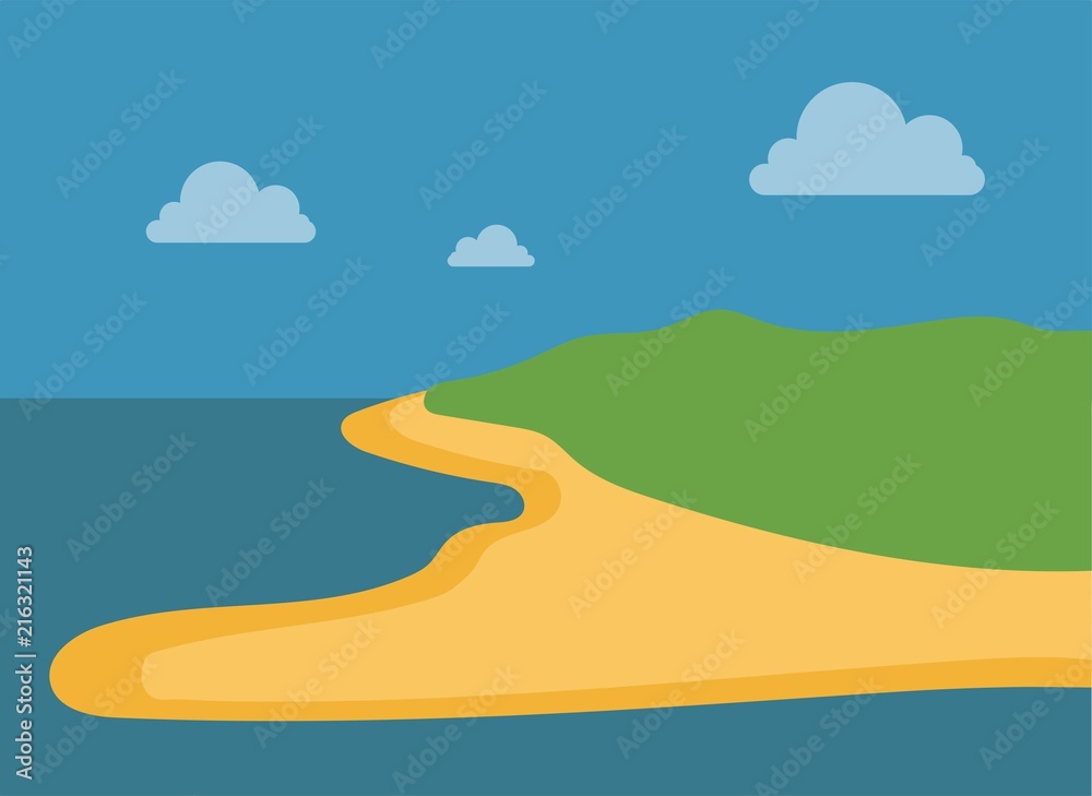 Obraz premium landscape, landform, scenery