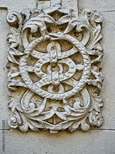Ornamental Design at Entrance of Building