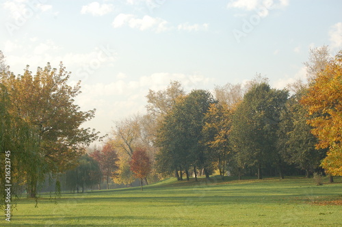 autumn in the park Izmaylovo