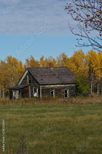 Abandoned House on Highway 45, ontonagon County, Michigan's Upper Peninsula