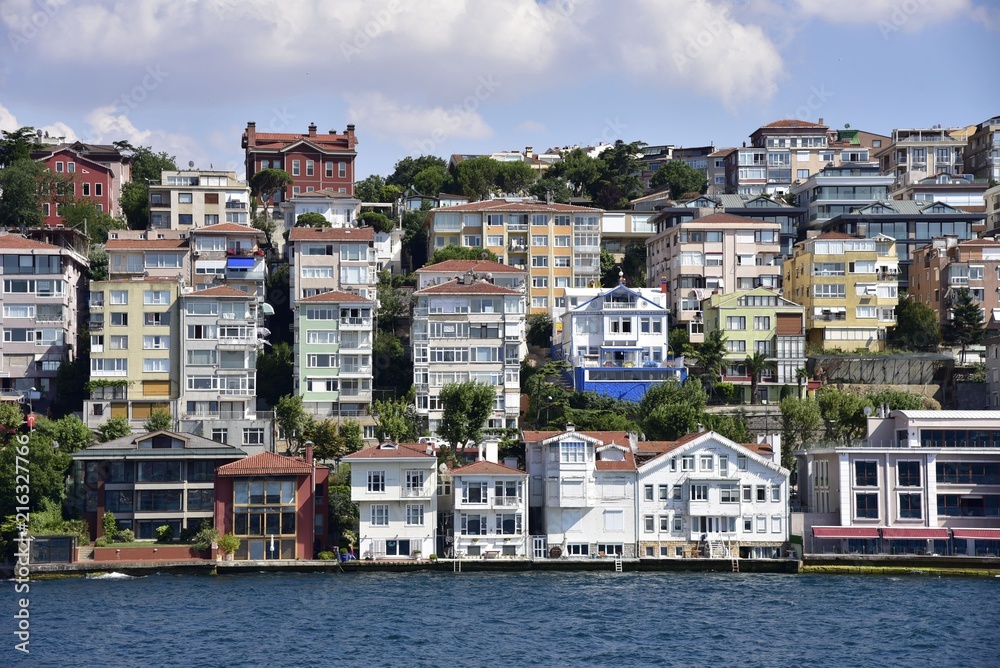 Waterfront houses of Bosphorus - istanbul