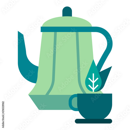 Herbal Tea vector illustration
