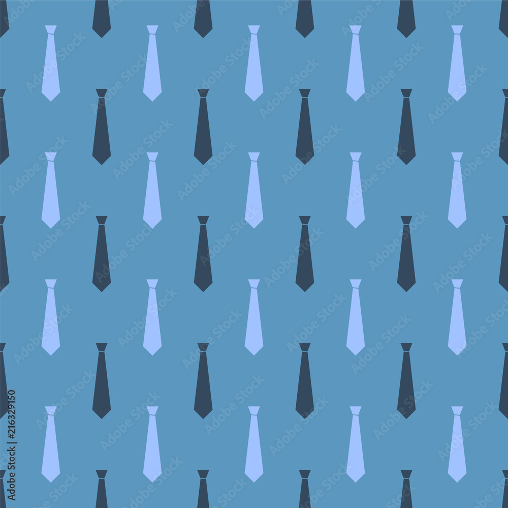 Seamless pattern with neckties. Vector Seamless pattern with neckties. Vector