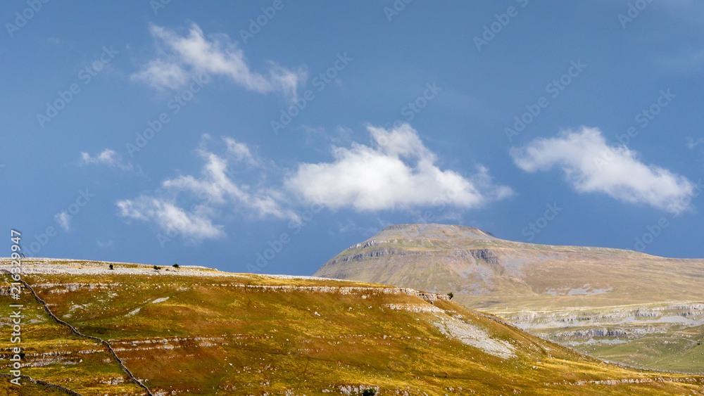 Scenic view of typical countryside in Yorkshire Dales National Park Scenic view of typical countryside in Yorkshire Dales National Park