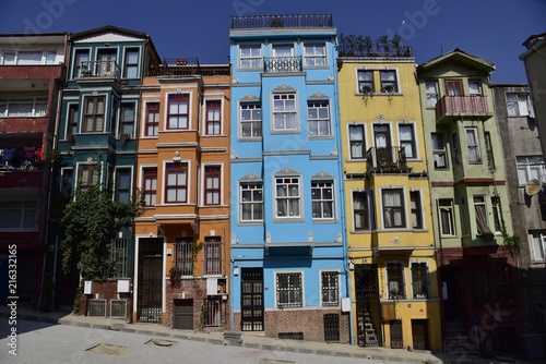 Fototapeta Naklejka Na Ścianę i Meble -  Balat District in Istanbul