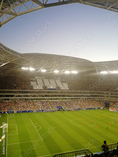 Samara, Russia - July 31, 2018: the football stadium "Samara Arena". Samara - a city in which in 2018 will host the World Cup in Russia © Alla