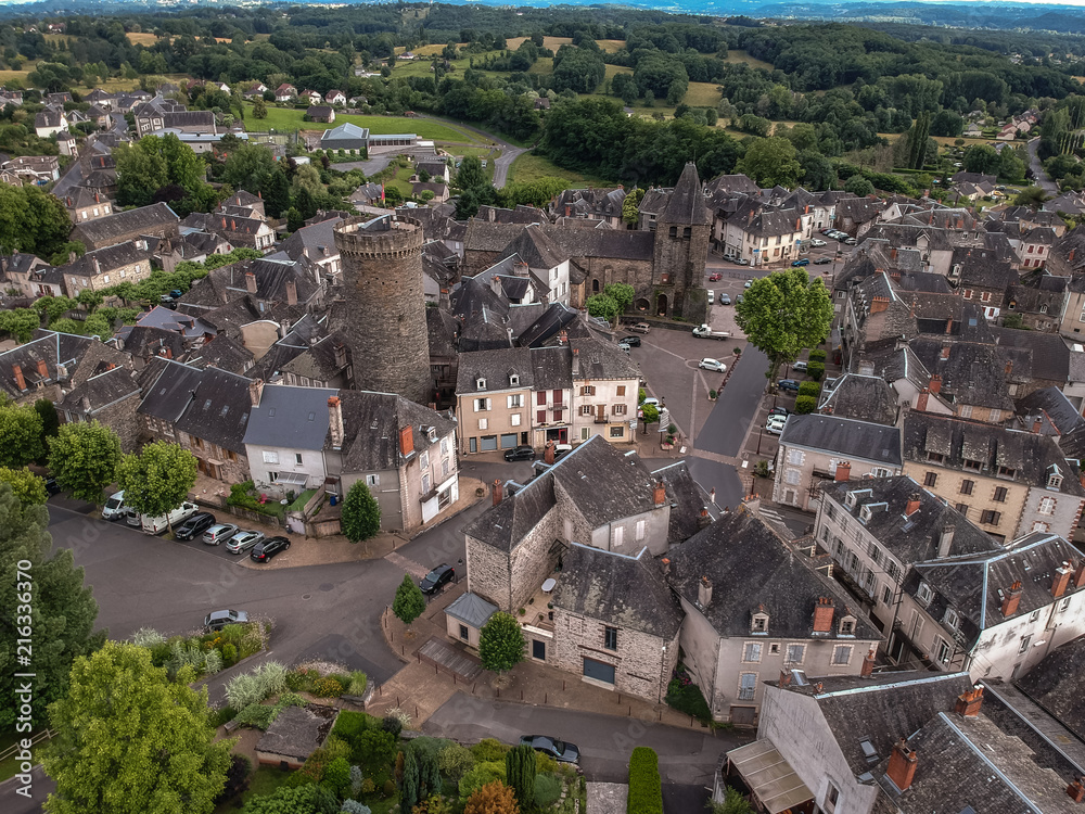 Fototapeta premium Allassac (Corrèze, France)