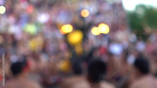 Wallpaper Mural balinese men dancing the traditional kecak dance Torontodigital.ca