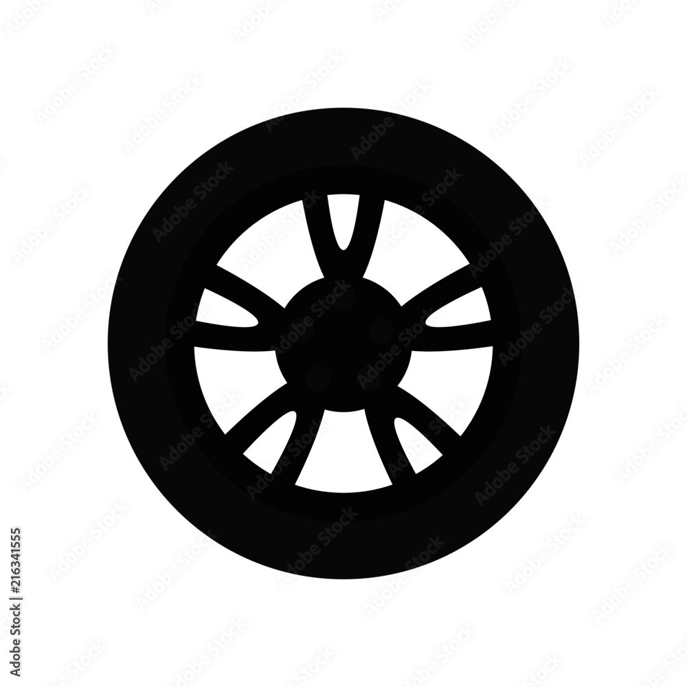 Obraz premium Car wheel