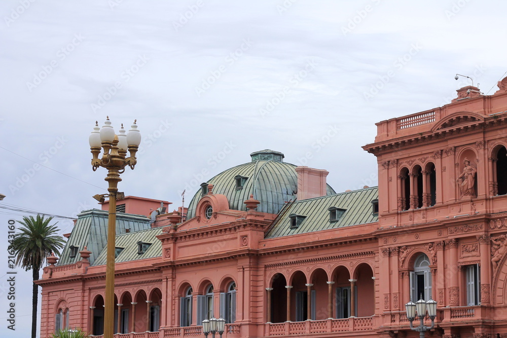 Obraz premium Casa rosada