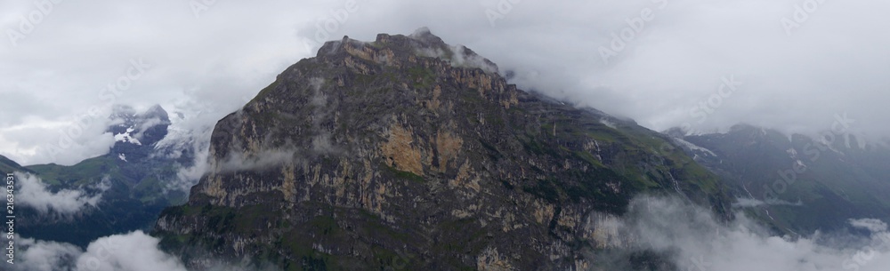 Naklejka premium Mountains