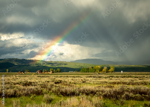 Photography Jackson Hole Rainbow