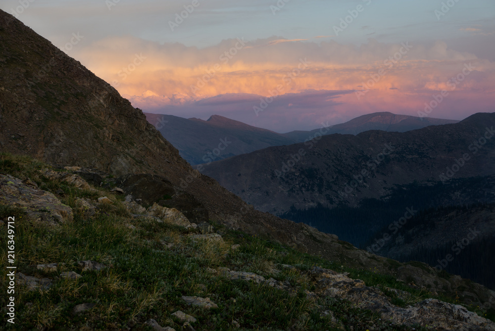 Sunset on Missouri Pass - Colorado Sunset on Missouri Pass - Colorado