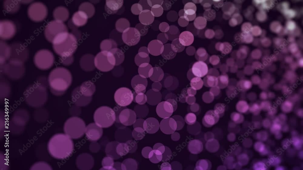 abstract motion background loop, pink and purple bokeh spots abstract motion background loop, pink and purple bokeh spots