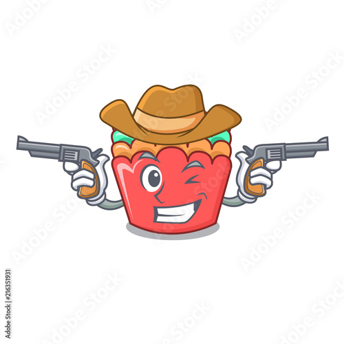 Cowboy baking molds character cartoon
