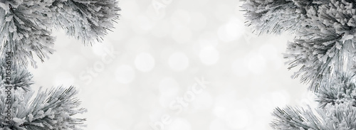 Winter background with snow...